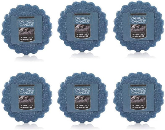 Yankee Candle Warm Luxe Cashmere Tarts Wax Melt, Fresh Scent