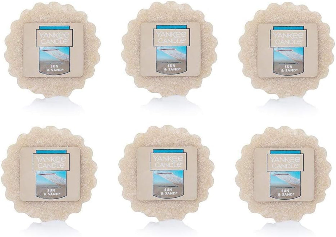 Yankee Candle Lot of 6 Sun & Sand Tarts Wax Melts