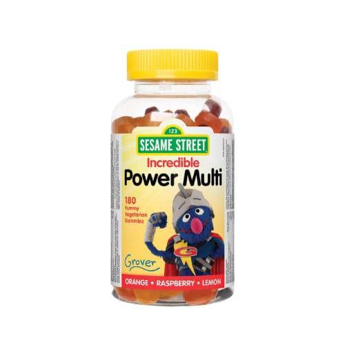 Webber Naturals Sesame Street Incredible Power Multivitamin 180 Gummies