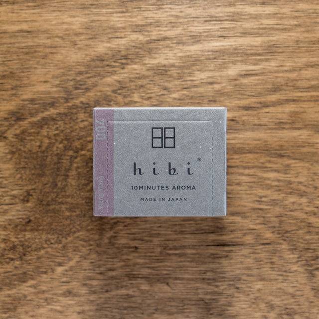 [Large] - Hibi 10 Minutes Aroma Japanese Incense, Herb Fragrances