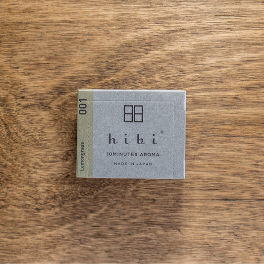 [Large] - Hibi 10 Minutes Aroma Japanese Incense, Herb Fragrances