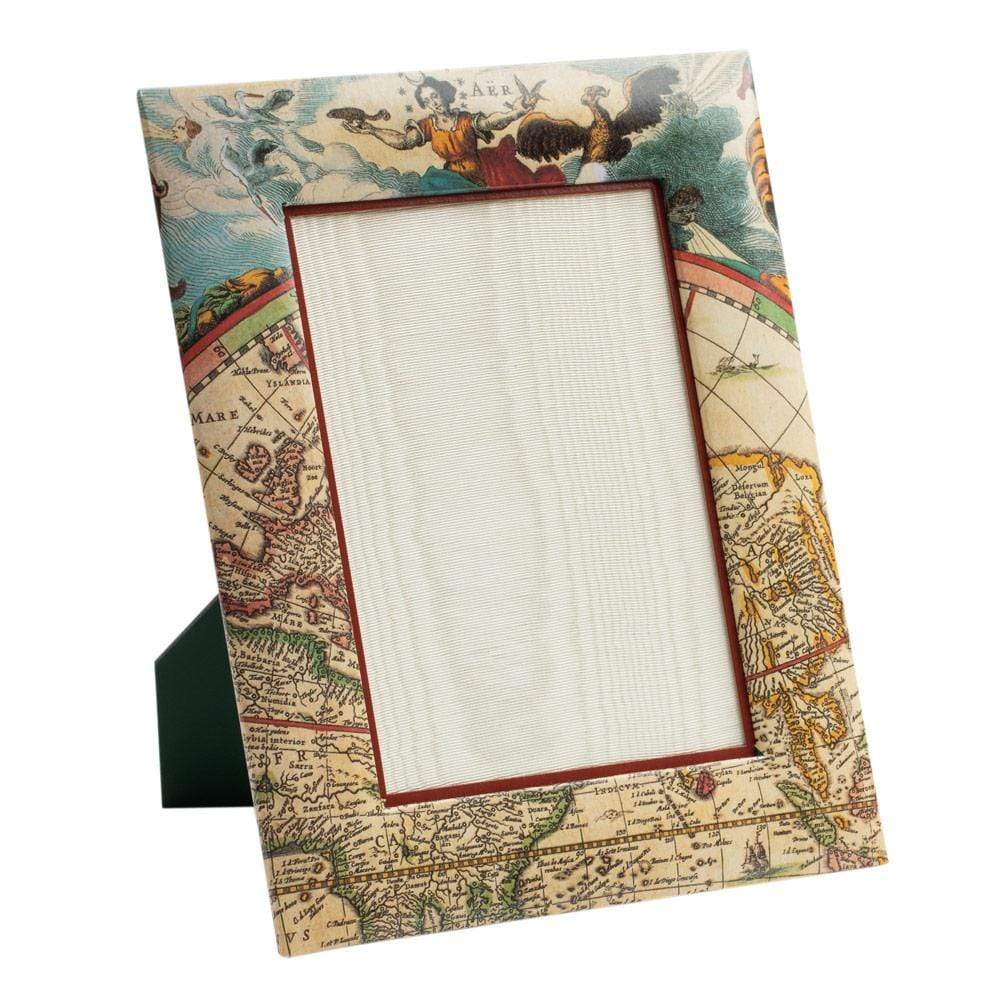 World Map 5" x 7" Picture Frame - 1 Each