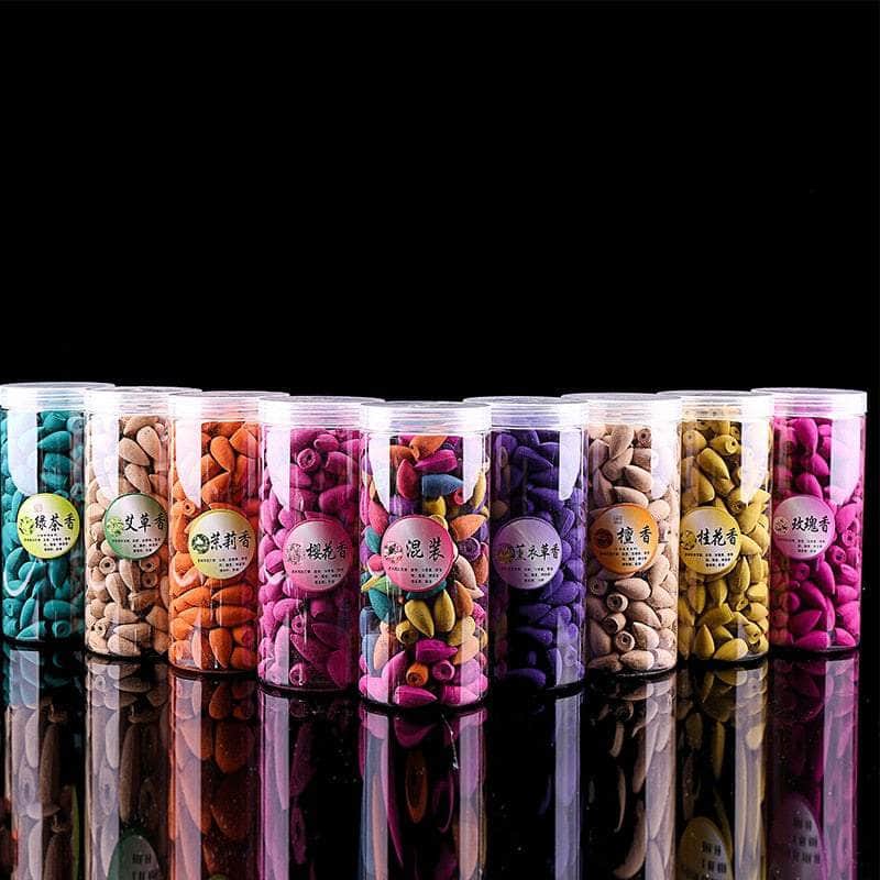 200pcs Reflux Tower Incense Bullet Backflow Incense Cones