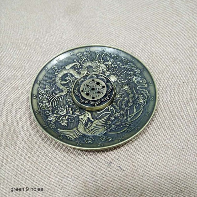 12 Chinese Zodiac Censer Plate Incense Holder
