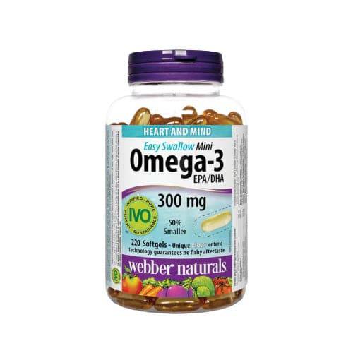 Webber Naturals Mini Easy Swallow Omega-3 300mg EPA/DHA
